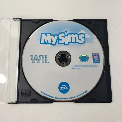 My Sims (Nintendo Wii) Game DISC ONLY EA 2007 TESTED WORKS  - Image 1 of 2