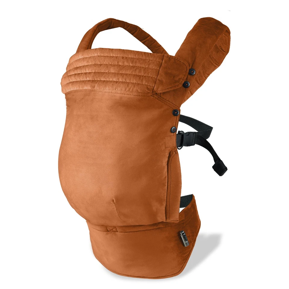 Portabebés de terciopelo de invierno para todas las posiciones - Suave y acogedor | Recién nacido a niño pequeño Foto 1 de 4