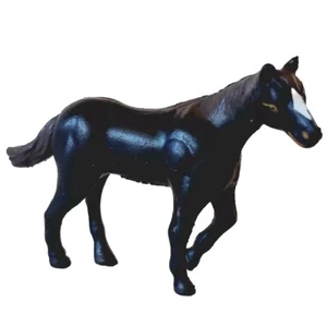 Vintage AAA Horse Black Figure Toy Figurine | PVC Plastic - Picture 1 of 10