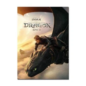 How To Train Your Dragon Movie Poster | Official Cinema Wall Art – A4 A3 - Picture 1 of 5