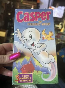 Casper The Friendly Ghost 3 Cartoons VHS 1993 Cartoon TV VERSIEGELT NEU - Bild 1 von 2