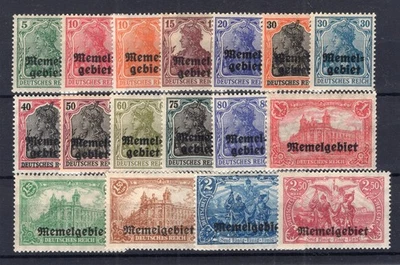 GERMANY / SAAR / FRENCH OCCUP / Y&T # 1 / 17 MIN MNH COMPLETE SET - Image 1 of 2