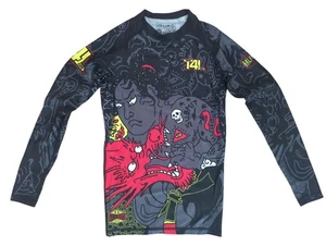 Half Sumo The Red Dragon No-Gi Rashguard Long sleeve Top XS Limited Edition 2020 - Picture 1 of 5