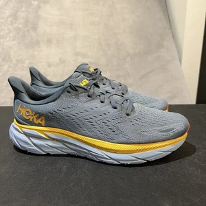 Scarpe Hoka One One Clifton 8 uomo 10,5 running sneakers sportive leggere - Foto 1 di 10