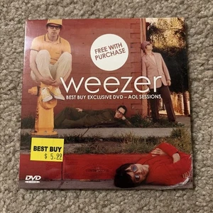 WEEZER: AOL Sessions (2005) Best Buy Exclusive Promo, RARE & OOP, New & Mint DVD - Picture 1 of 6