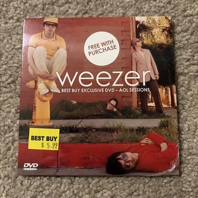 WEEZER: AOL Sessions (2005) Best Buy Exclusive Promo, RARE & OOP, New & Mint DVD - Image 1 of 4