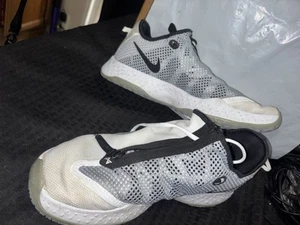Nike PG 4 Basketball Shoes Mens 15 Sneakers Paul George Oreo CD5079-100 - Picture 1 of 7