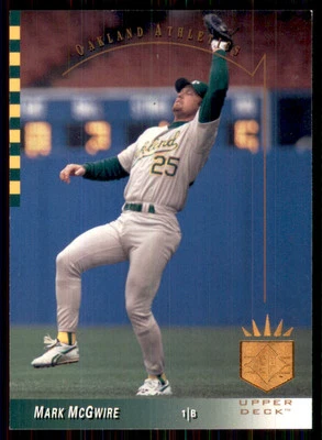 1993 SP #41 Mark McGwire Oakland Athletics - Image 1 of 2