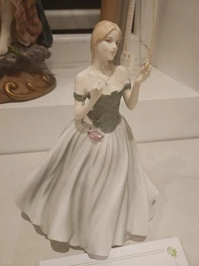 Figura Dama Royal Worcester Edición Limitada Nº 2729 de 12.500 'Keepsake' - Imagen 1 de 15