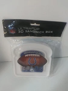 Contenitore pranzo Indianapolis Colts NFL UltraFlip 3D plastica sandwich box - Foto 1 di 2