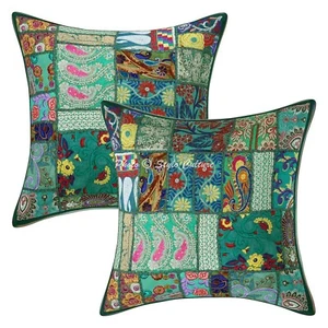 New Home Decor Boho Vintage 50 x 50 cm Pillow Cover Case Handwoven Cushion Room - Picture 1 of 6