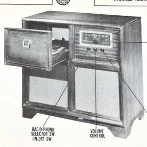 1951 Sentinel HIFI 1U340-C 340-C Wire Schematic Service Manual Vintage Original - Picture 1 of 2