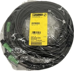 4x Phoenix Contact SAC-4P-M12MS/3,0-PUR P (1442366) - Bild 1 von 1