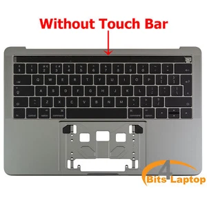 For Apple MacBook Pro A1706 Grey Topcase + UK Keyboard Housings Late 2016 2017 - Picture 1 of 3