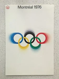 FANTASTIC 1976 MONTREAL OLYMPICS POSTCARD - OTHERS YEARS AVAILABLE FROM AUST. - Picture 1 of 3
