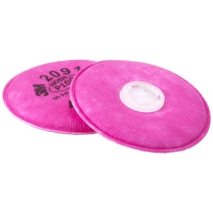 3M 2091 NIOSH P100 Particulate Filter - 2 Count 04/2029 - Picture 1 of 2