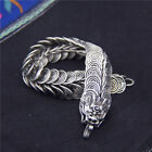 Tibetan Silver Bracelet Handmade Tibetan Silver Bangle Mascot Dragon Bangle