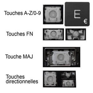 Touche de Clavier pour HP Pavilion HP 17-by 17-ca 17g-cr 17q-cs 470 G7 15s-fq - Zdjęcie 1 z 3