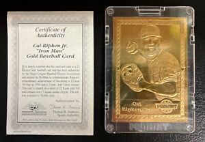Cal Ripken Jr “Iron Man” MINT 1995 ProMint 22kt gold card - VERY RARE
