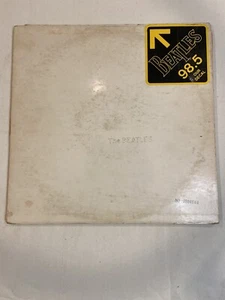 The Beatles - The White Album LP Vinyl 1968 1st Pressing SWBO-101 W/ 4 Portraits - Picture 1 of 3