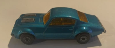 1975 MATCHBOX SUPERFAST No. 4 Pontiac Firebird Metallic Blue Lesney Diecast Car  - Image 1 of 4