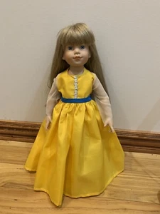 Fits Slim 18" Magic Attic or Kidz n Cats Doll CLothes Princess Prom Dress Only - Imagen 1 de 2