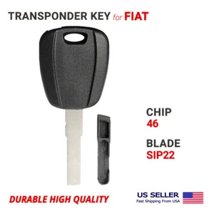 Transponder Key For Fiat, Promaster SIP22 Chip Philips 46 68224015 - Picture 1 of 1
