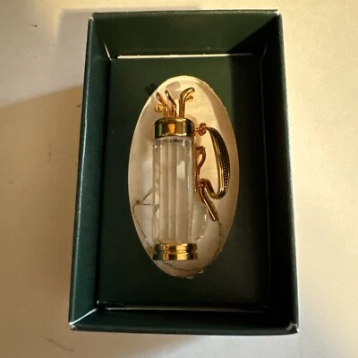 Nuevo Broche Auténtico Cristal Swarovski Palos de Golf con Caja Original y Papeleo Foto 1 de 4