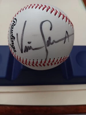 Vince Coleman (St. Louis Cardinals) Signed Baseball Foto 1 de 2