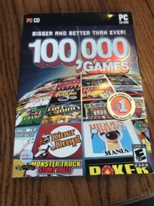 100,000 Games (Multi CD-rom PC, 2008)TESTED-RARE VINTAGE-SHIPS N 24 HOURS - Picture 1 of 9