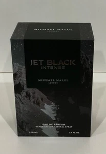 Jet Black PLATINUM Michael Malul Men Eau de Parfum Spray 3.4oz 100ml NIB - Picture 1 of 1