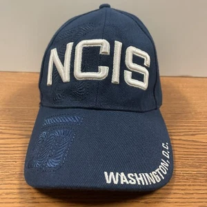 NCIS Washington DC Mütze Kappe blau verstellbarer Riemen hinten Herren neu bestickt schön - Bild 1 von 10