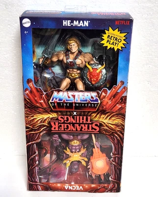 Masters of the Universe X Stranger Things He-Man and Vecna 2pk *Box Damage* - Image 1 of 4