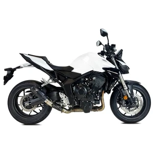 TERMINALE DI SCARICO IXRACE INOX NERO OMOLOGATO EURO5+ PER HONDA CB 1000 HORNET - Picture 1 of 3