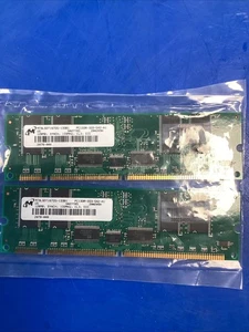 (2) Compaq HP 127007-031 2x 128MB 256MB PC133R ECC Server RAM Memory 164278-001 - Picture 1 of 2
