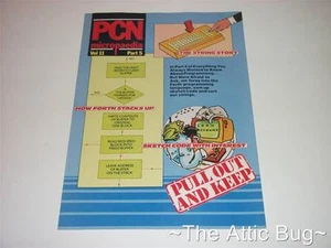 PCN Micropaedia ~ Volume 11 Part 5 ~ Pull-out Supplement ~ Vintage Computing - Picture 1 of 1