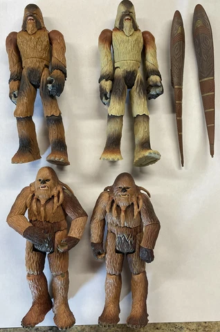Star Wars Wookie Warrior Revenge of the Sith Action Figure loose Lot Cover