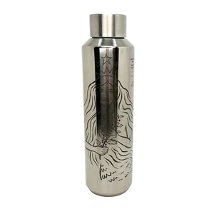 Starbucks 50th Anniversary Meerjungfrau Silber Edelstahl Wasserflasche 20 Unzen - Bild 1 von 10