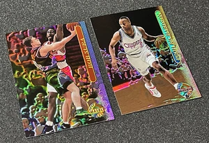 2X LOT 1996-97 STADIUM CLUB Matrix Parallel Inserts Bob Sura 23 Pooh Richardson - Picture 1 of 6