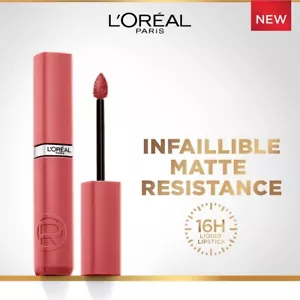 ACQUISTA 2 RICEVI 1 OMAGGIO L'oreal Infalible Le Matte Resistance 16 HR Rossetto 5ml - Foto 1 di 20