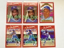 1990 Donruss Bo Jackson #650, 61, 1, BC-1 Error. No “.” After INC. & “All-Star”