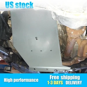 For 2007-2018 Jeep Wrangler JK Aluminium Engine Transmission Skid Plate Silver - Picture 1 of 5