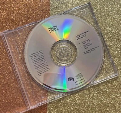 MINT Prince Glam Slam Promo 2tk CD Single Paisley Park Warner Bros 1988 Lovesexy Foto 1 de 2