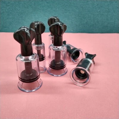 2PCS Pompe À Seins Pinces À Seins Pompe Pour Femmes Soumission Jouets Sexy BDSM - Photo 1/4