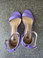 Dyed Lavender Purple High Heel 5.5 Womans Girls Prom Spring Dance Trendy Formal