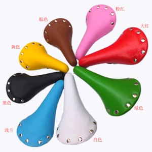 FixedGear Bike Seat Comfort Soft Anti-shock Road Track Bicycle Cycling Saddle - Picture 1 of 18