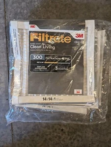Filtrete Clean Living Basic Dust AC Furnace Air Filter MPR 300 - Picture 1 of 3