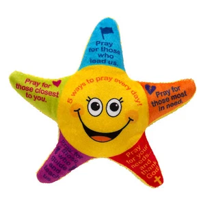 Fun Express Prayer Stuffed Starfish with Prayer Card - Bulk 50 Pc - Picture 1 of 1