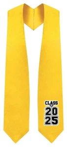Estola de graduación dorada "Clase de 2025" - Imagen 1 de 1