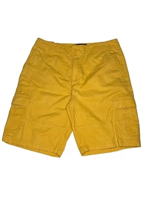 American Rag Cargo Shorts Sz 32 Gold Color Button & Zip - Image 1 of 4